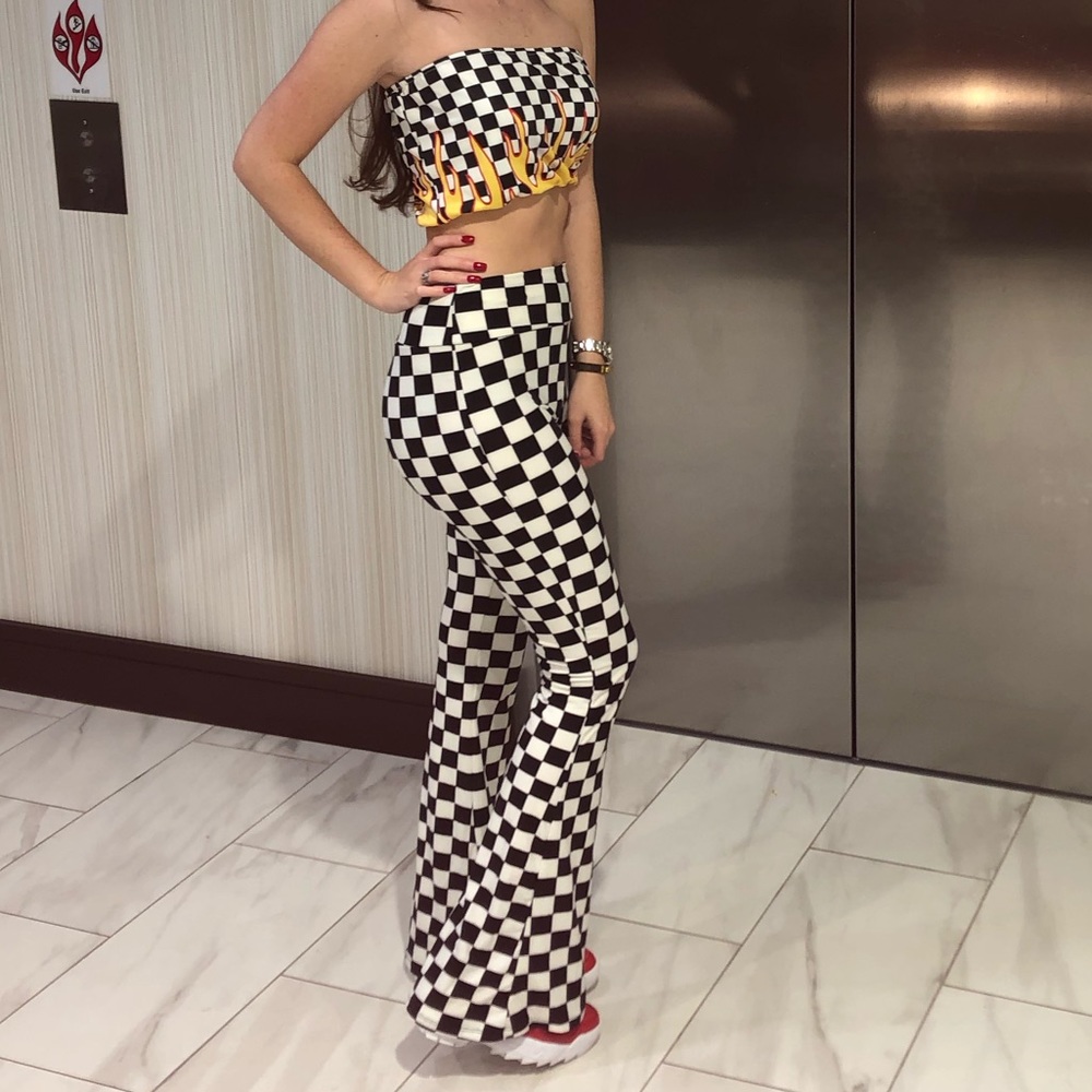 Checkered print Outfit